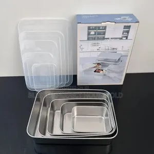 5in1 Stainless Steel Food Storage Container