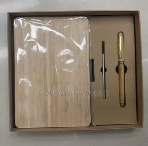3 Pieces Bamboo Notebook.