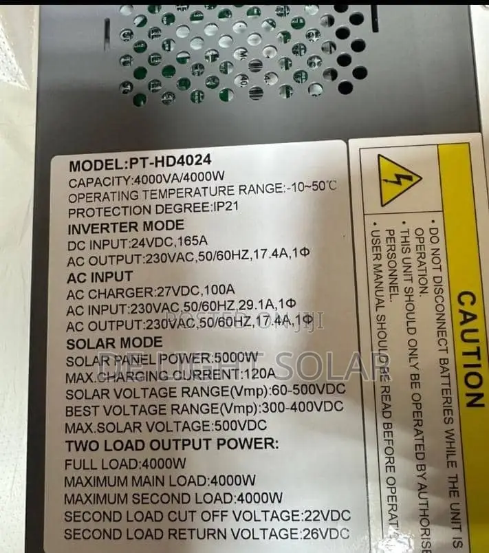 4kva 24v Pattern Inverter