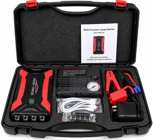 12V Car Jump Starter Portable Battery Booster Emergency Kit