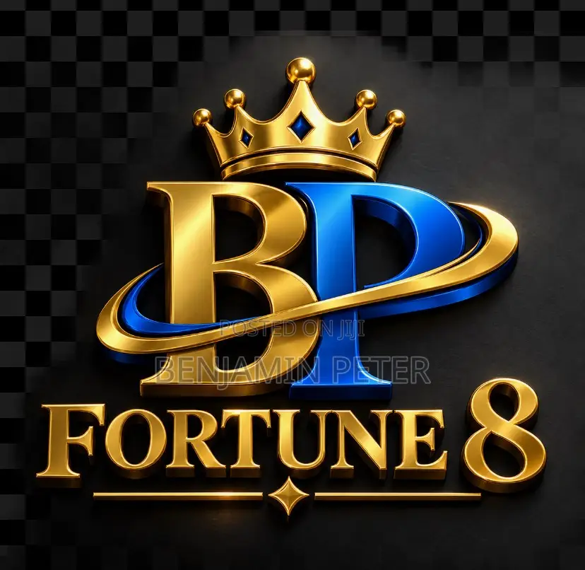 LUXURY Gold 3D Logo for Lounge, Bar, Hotel & Business | Same Day