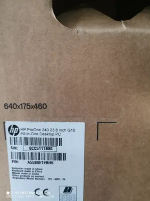 New HP ProOne 240 G10 All-in-One 8GB Intel Core i3 SSD 512GB