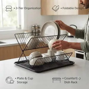 Foldable Dish Rack