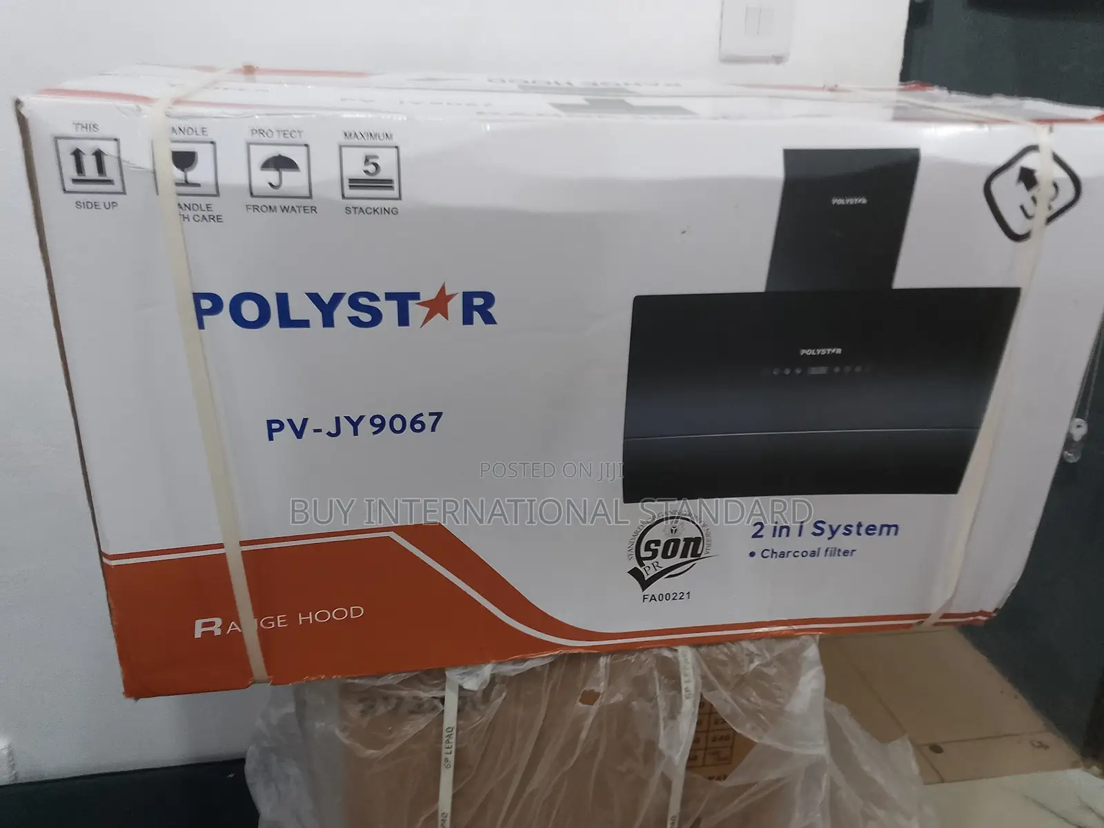 Polystar PV-JY9067 90CM Premium Kitchen Heat Extractor
