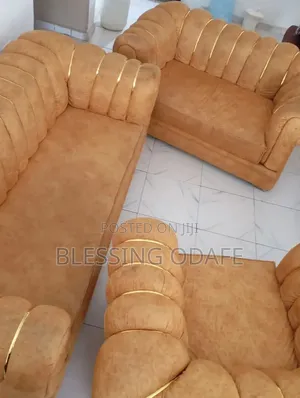 Mustard Gold Sofa Set