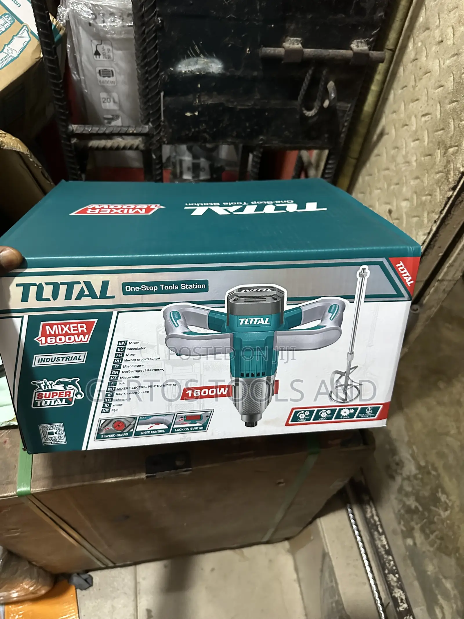 Total 1600w Electric Mixer