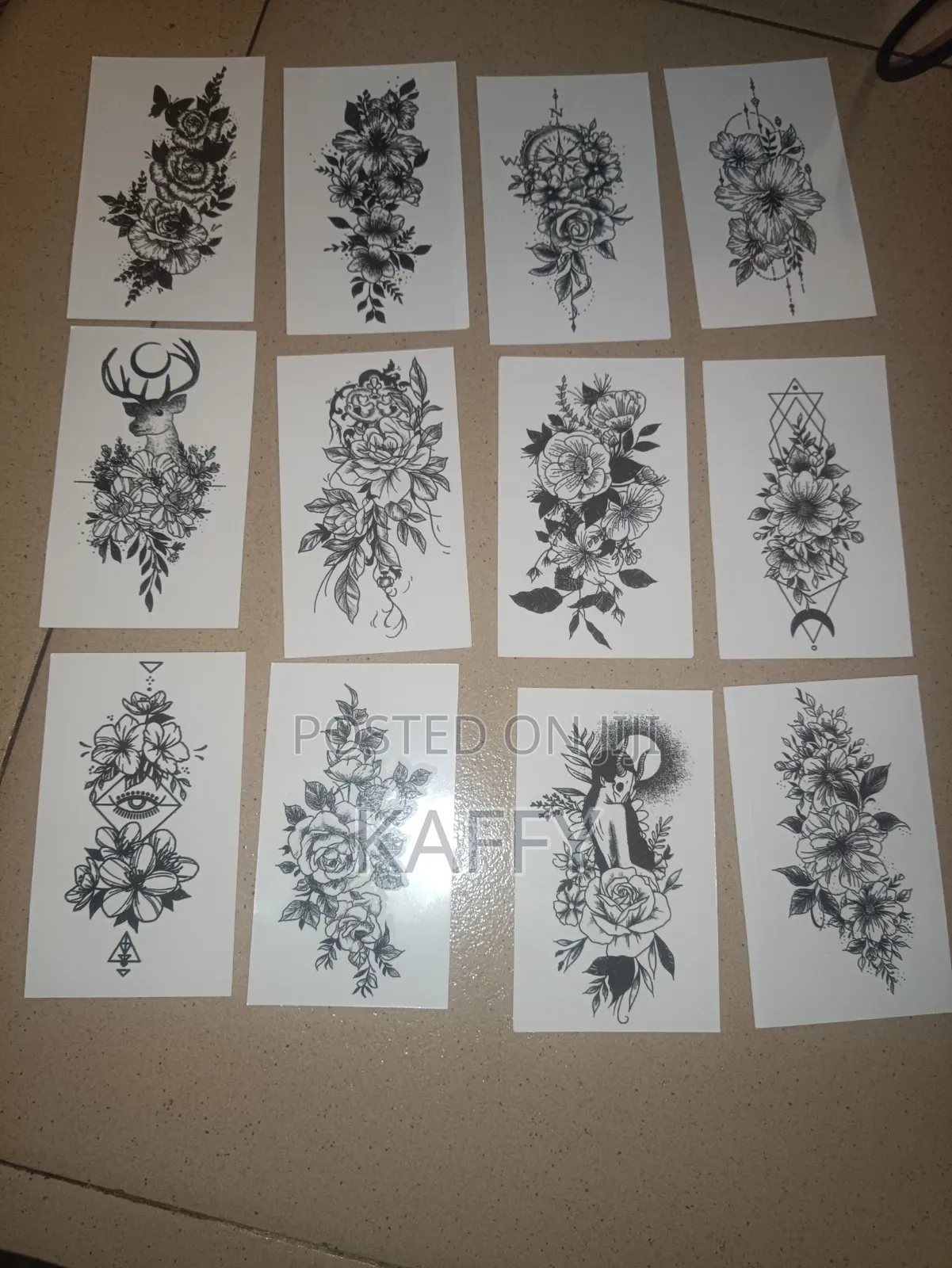 Temporary Body Tattoo Stickers 6-7days
