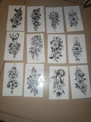 Temporary Body Tattoo Stickers 6-7days