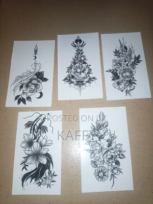Temporary Body Tattoo Stickers 6-7days