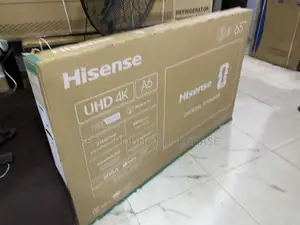 100% Brand New Hisense 65A6Q 65-Inch 4K Smart TV With Ultra-Clear Reso