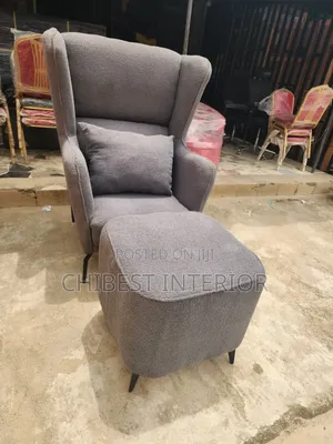 Brand New Upholstery Padded Sofa With Leg Rest.