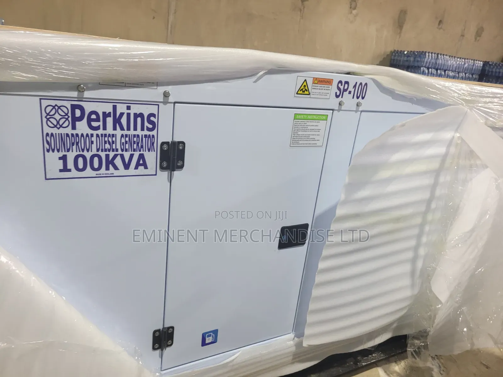 Industrial Grade 100kva Perkins Silent Lister