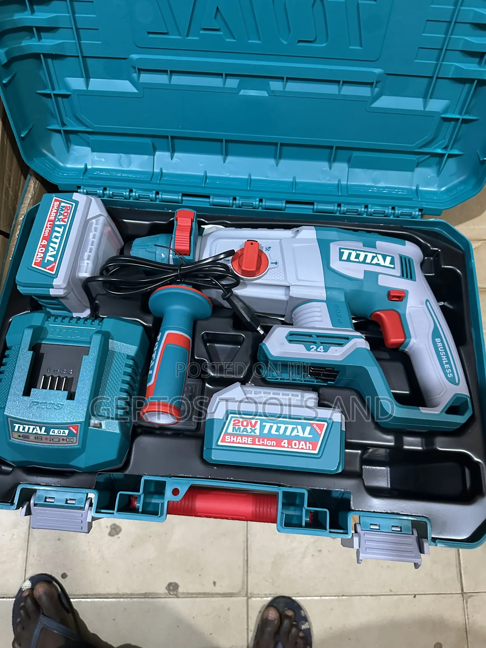 Total 24mm Hammer Drill