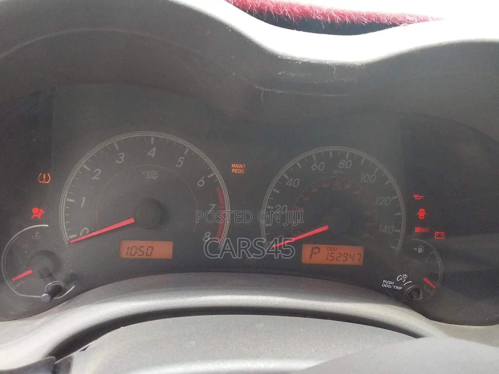 Toyota Corolla 2009 Black
