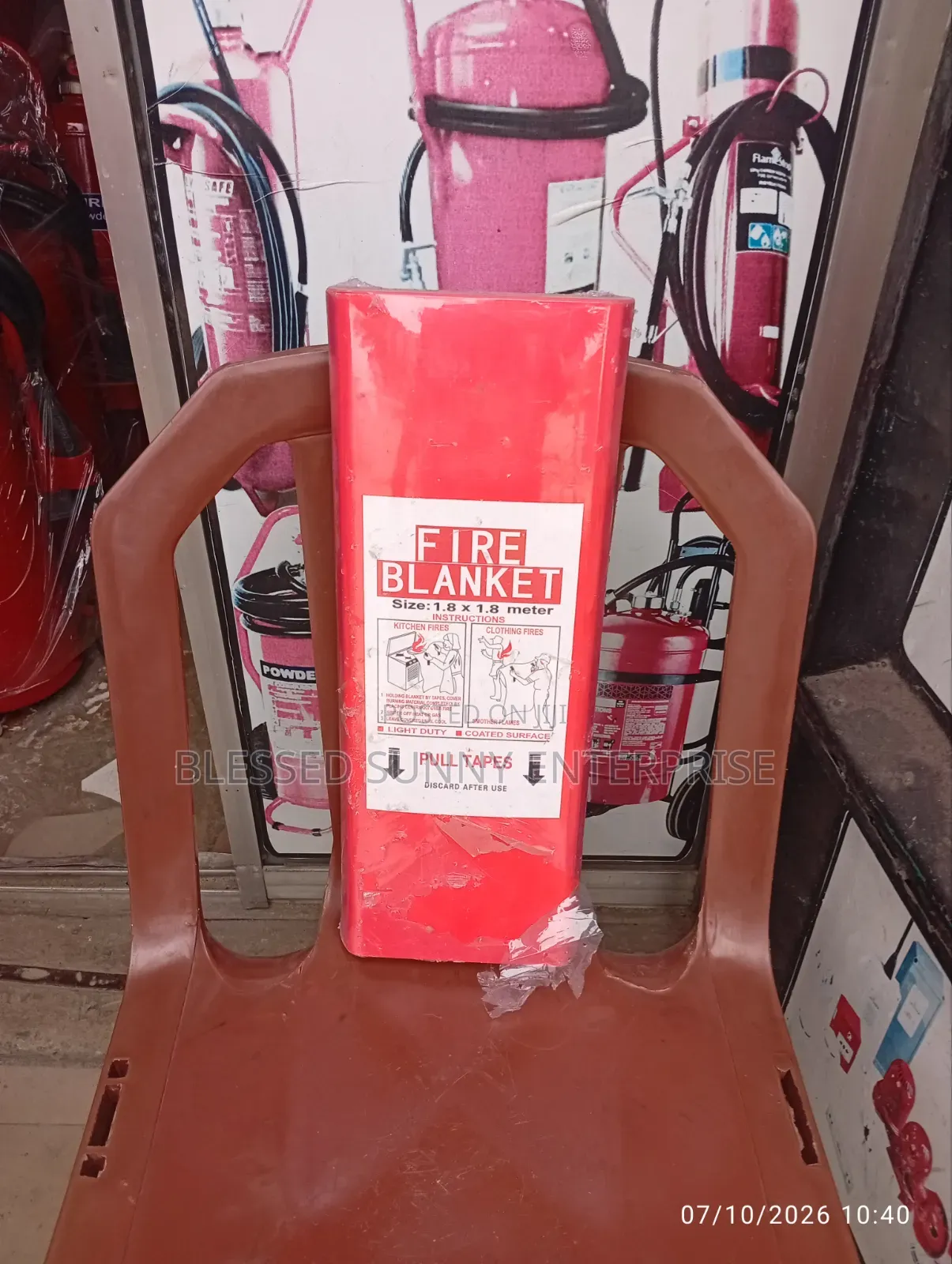 Kitchen Fire Blanket 6x4