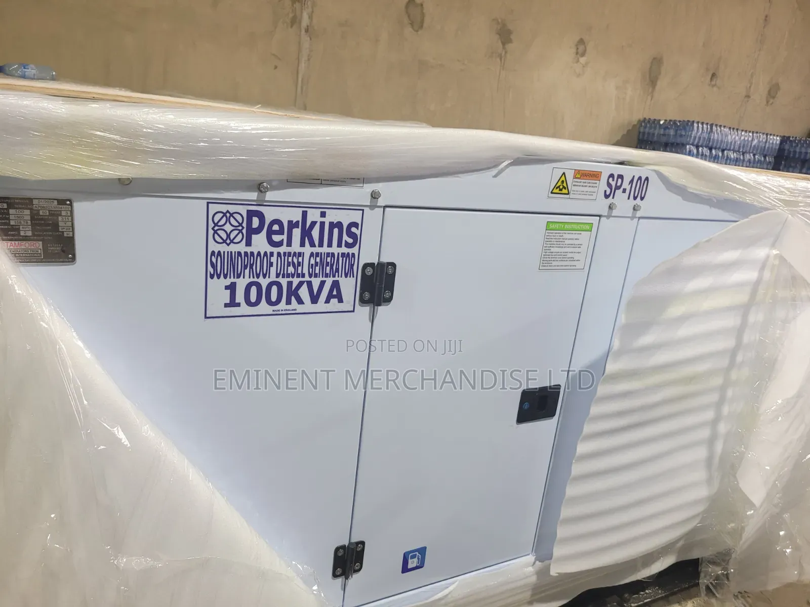 100kva Soundproof Generator Ready for Delivery