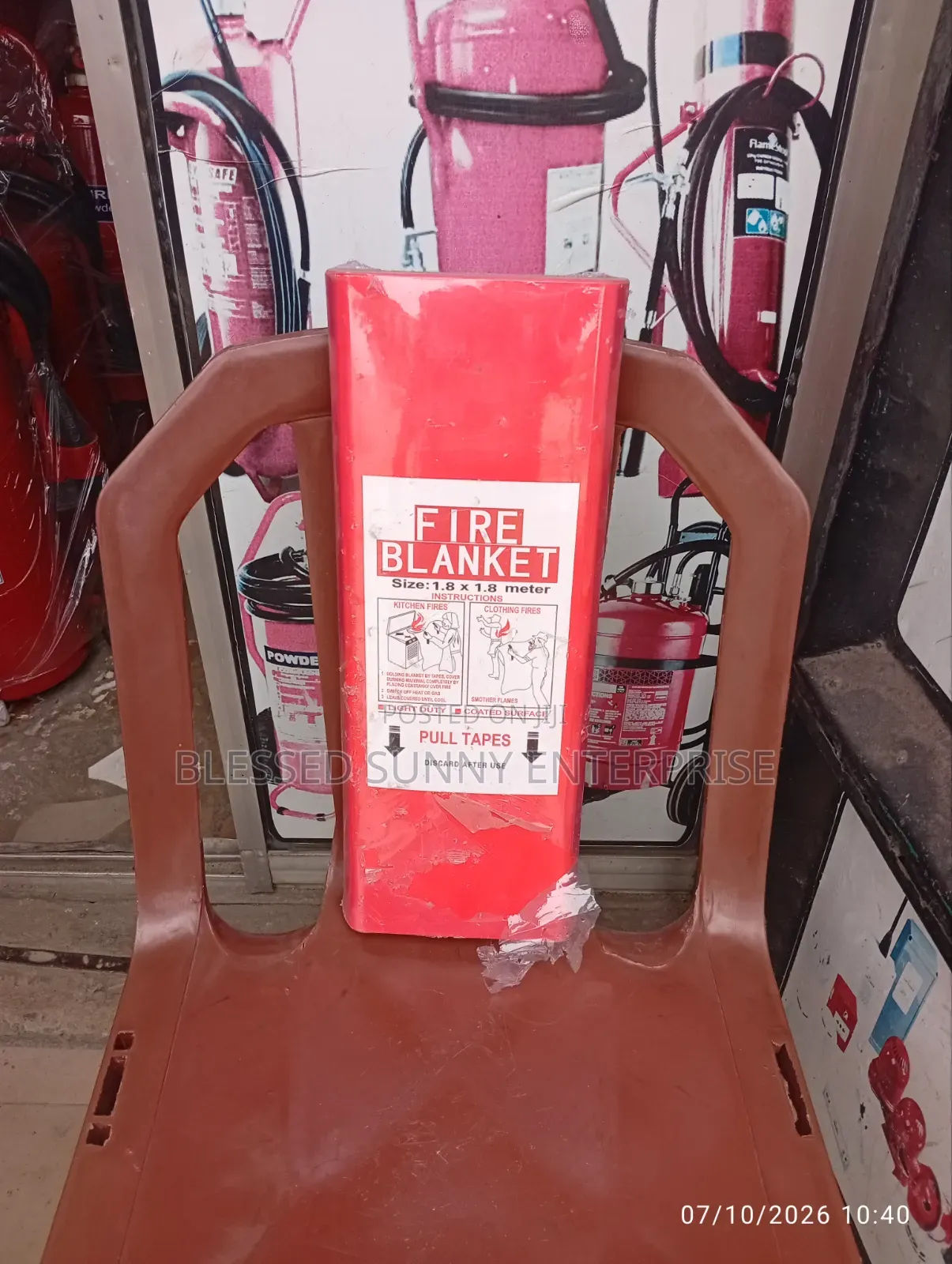 Fire Blanket for Kitchen 6x6