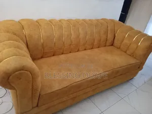 Mustard Gold Sofa Set