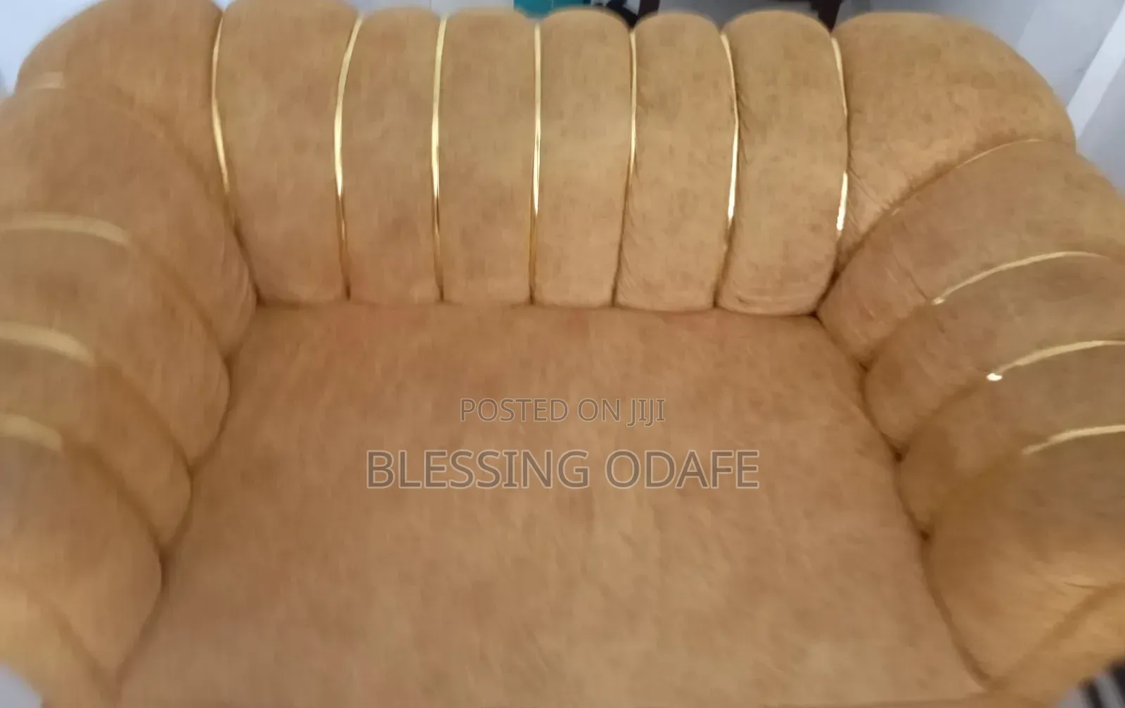 Mustard Gold Sofa Set