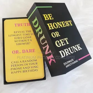 Be Honest or Get Drunk (Adult Game Cards)
