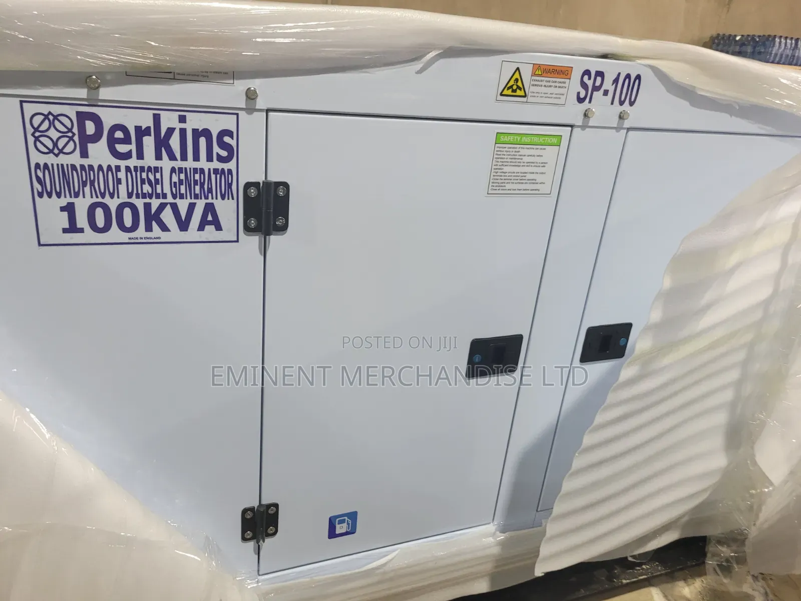 Heavy Duty Silent Diesel Generator 100kva