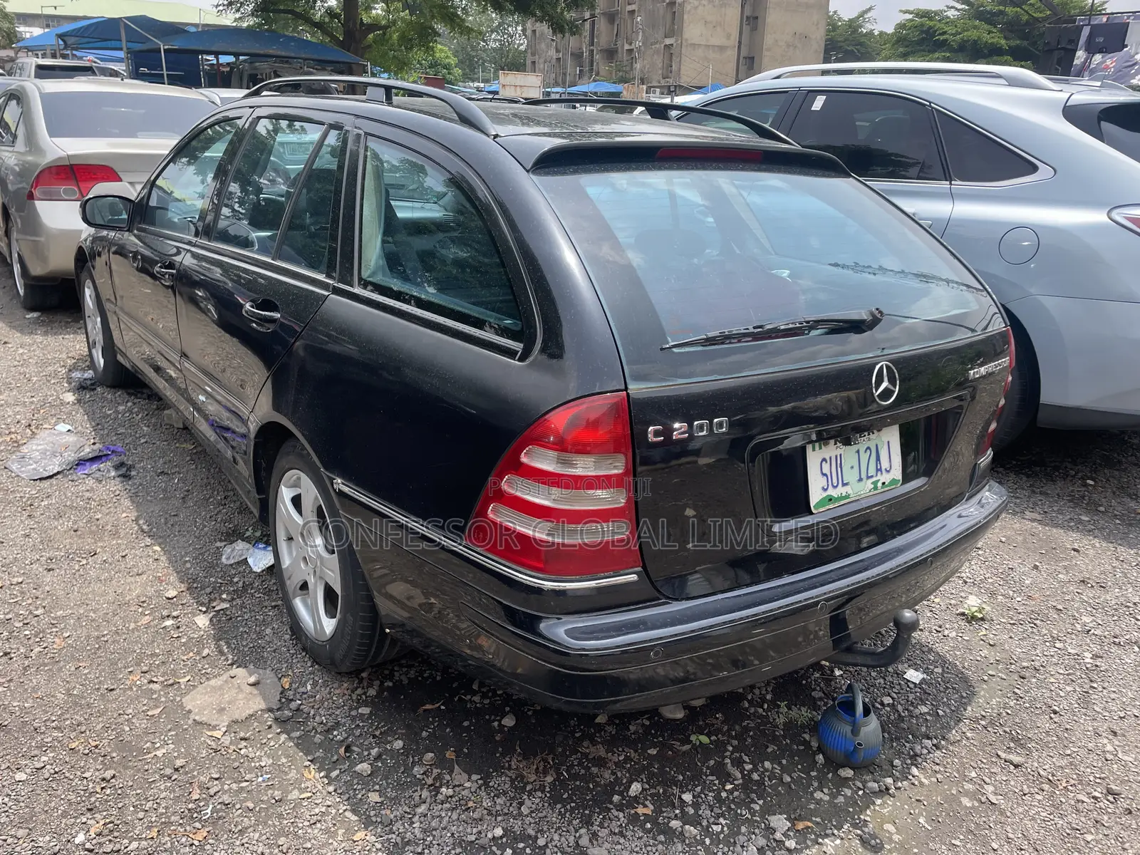 Mercedes-Benz C200 2007 Black