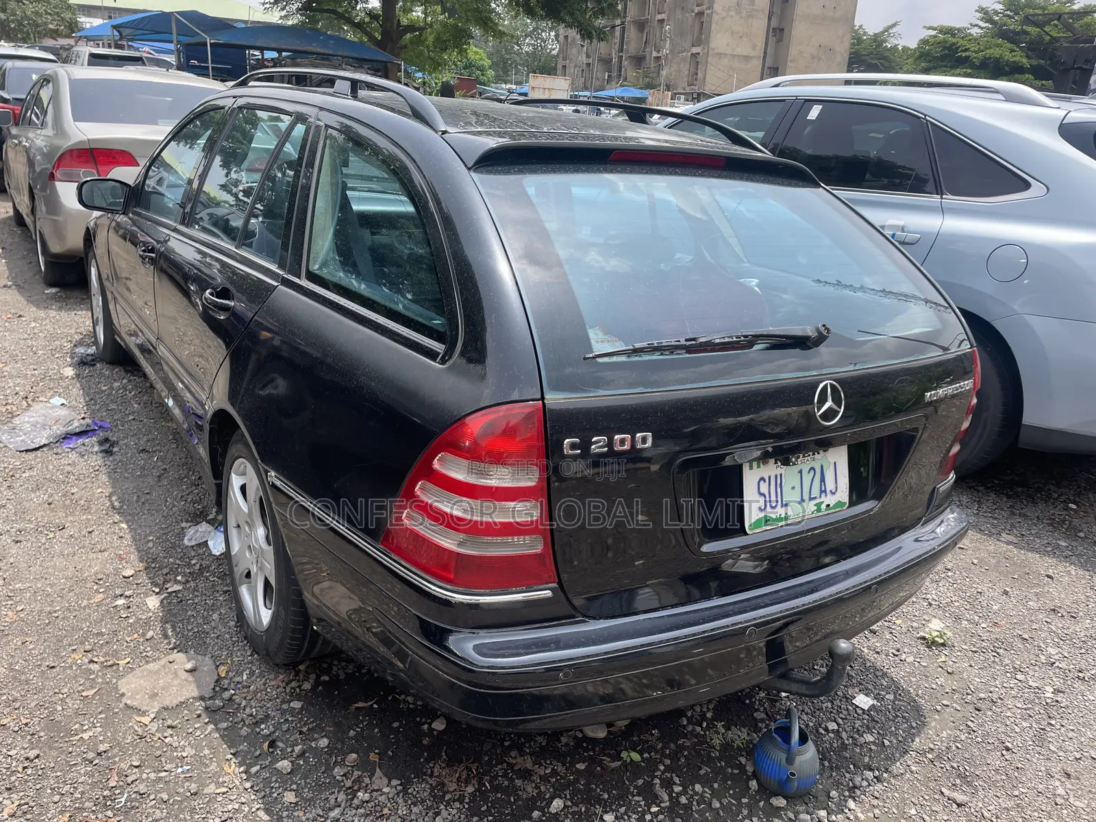 Mercedes-Benz C200 2007 Black