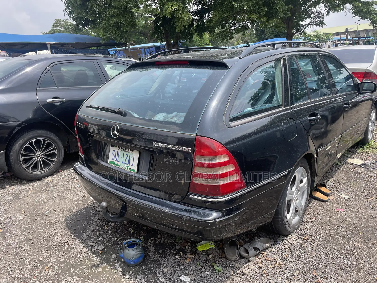 Mercedes-Benz C200 2007 Black