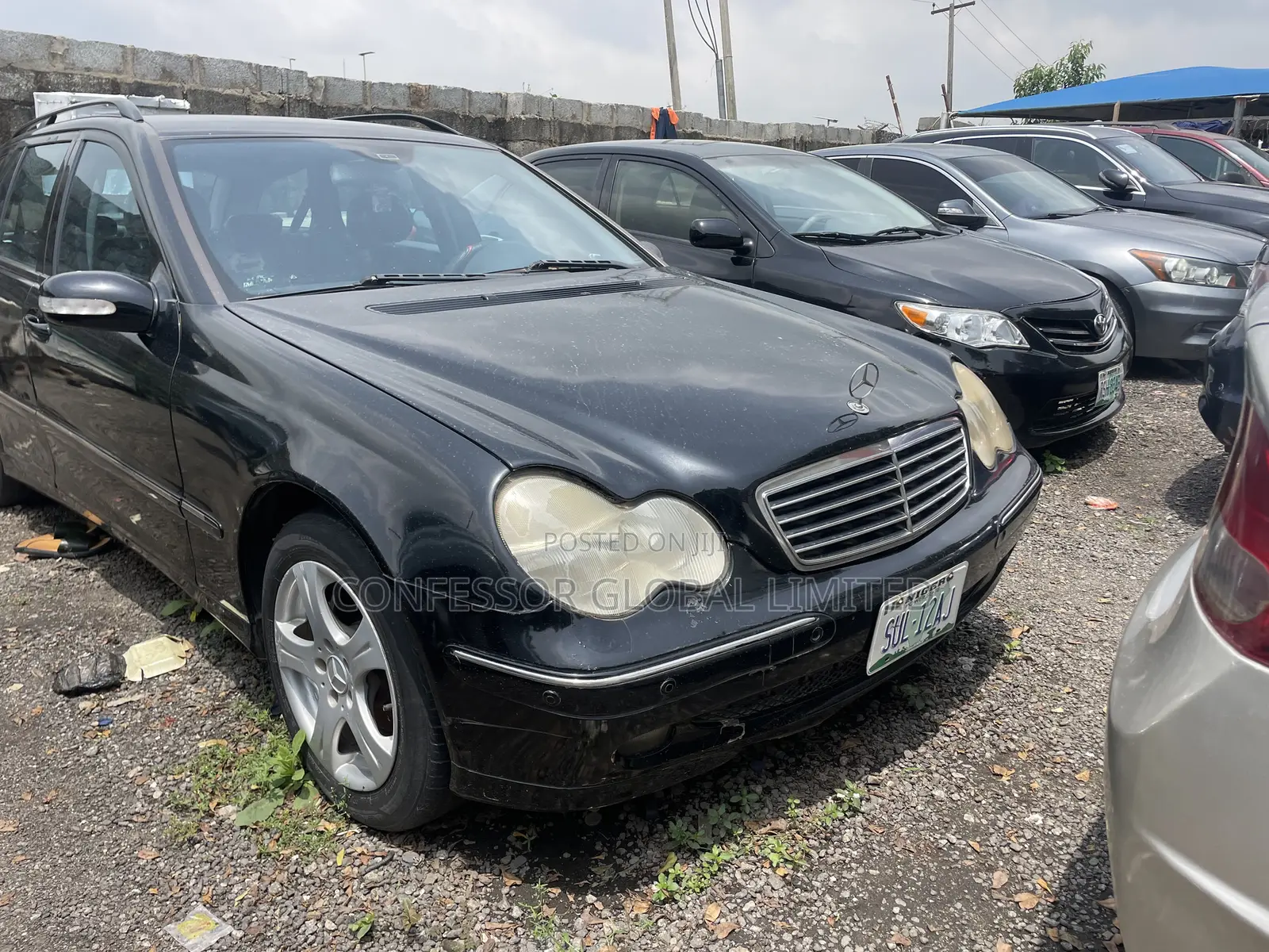 Mercedes-Benz C200 2007 Black