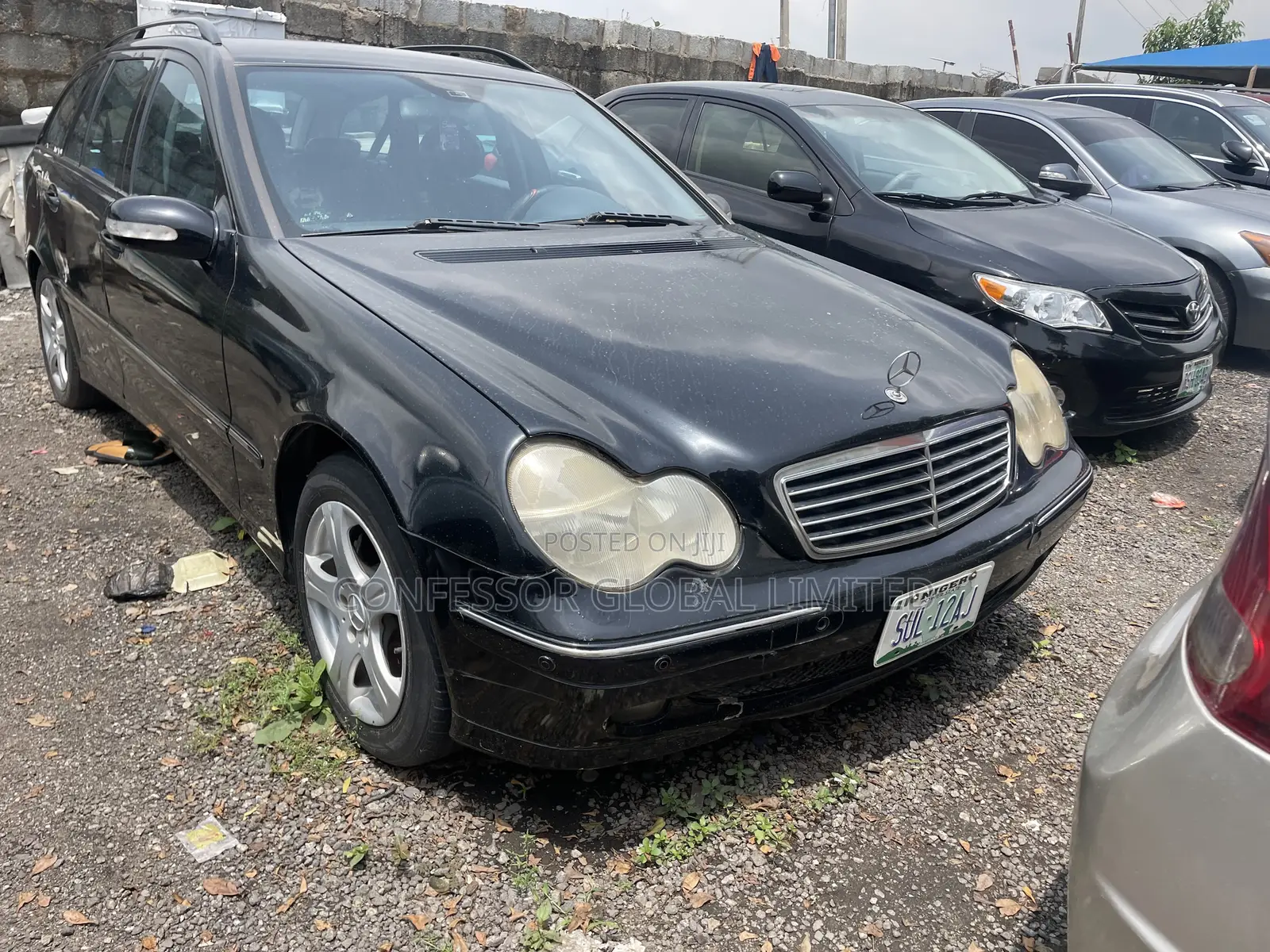 Mercedes-Benz C200 2007 Black