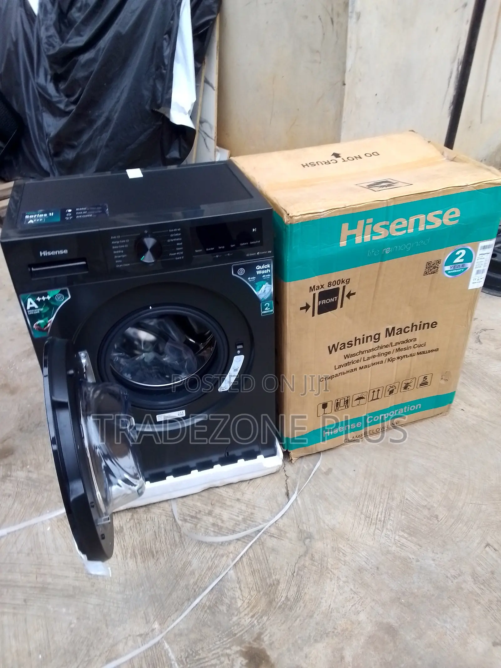 Make Laundry Day Simpler With This Hisense Washer
