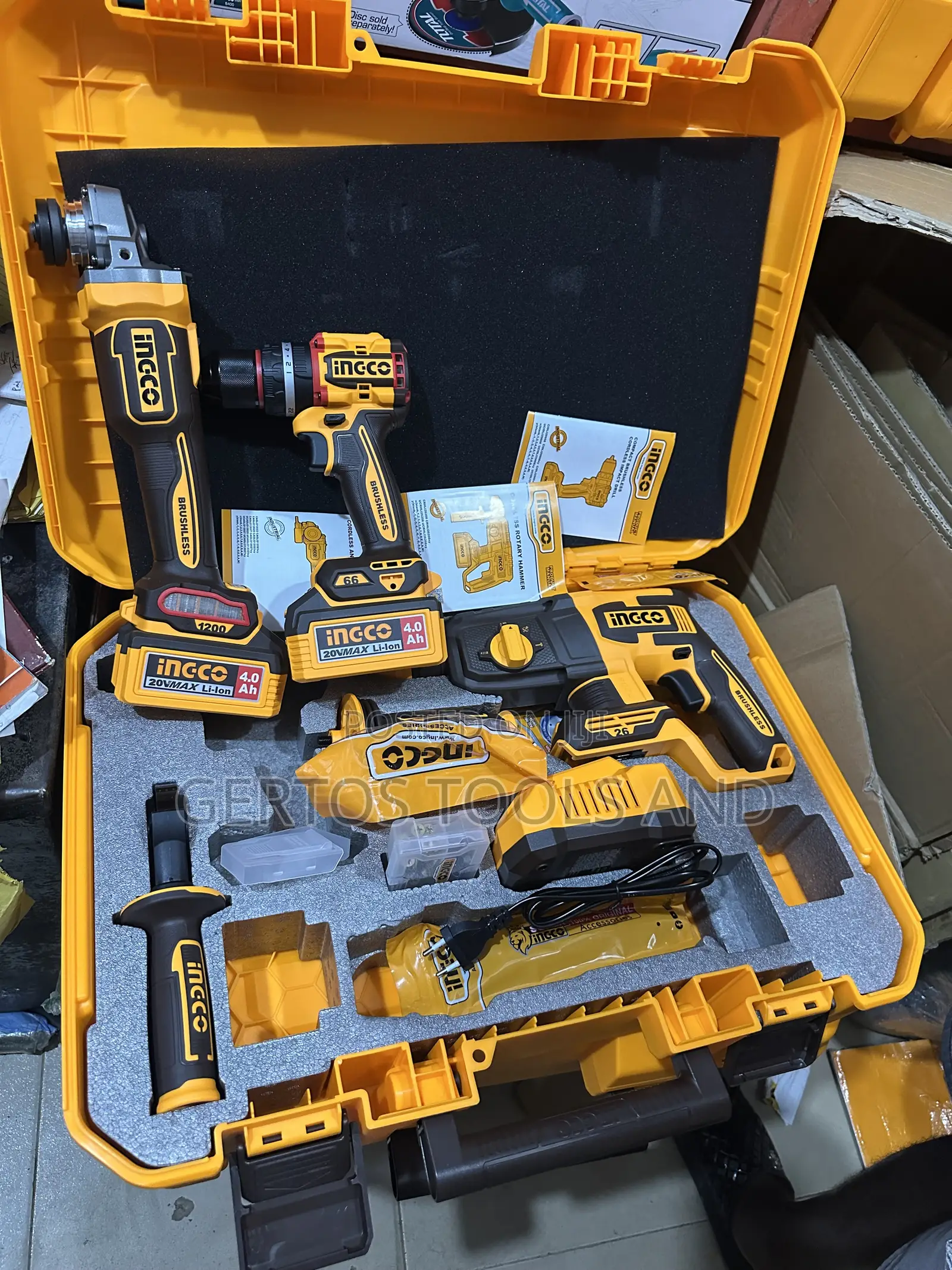 Incco 3 in One Cordless Drills