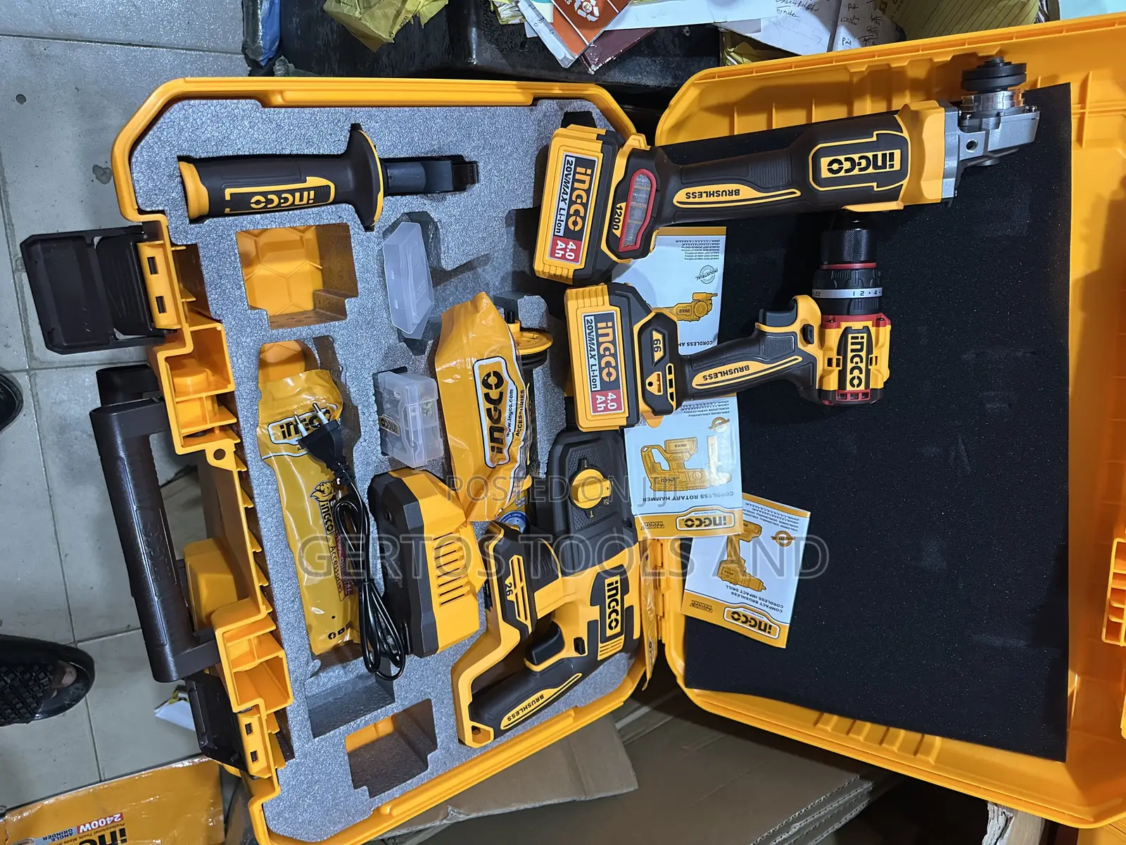 Incco 3 in One Cordless Drills