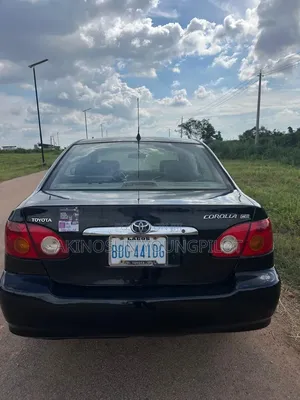 Toyota Corolla 2003 Black