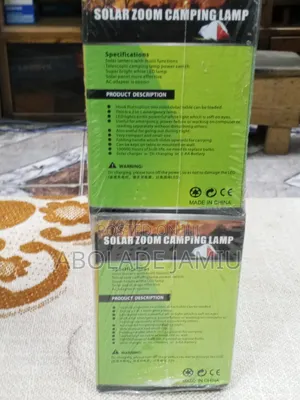 Solar Zoom Camping Lamp