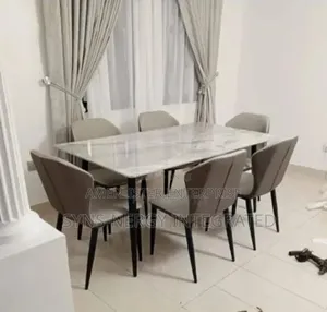 6seater Marble Top
