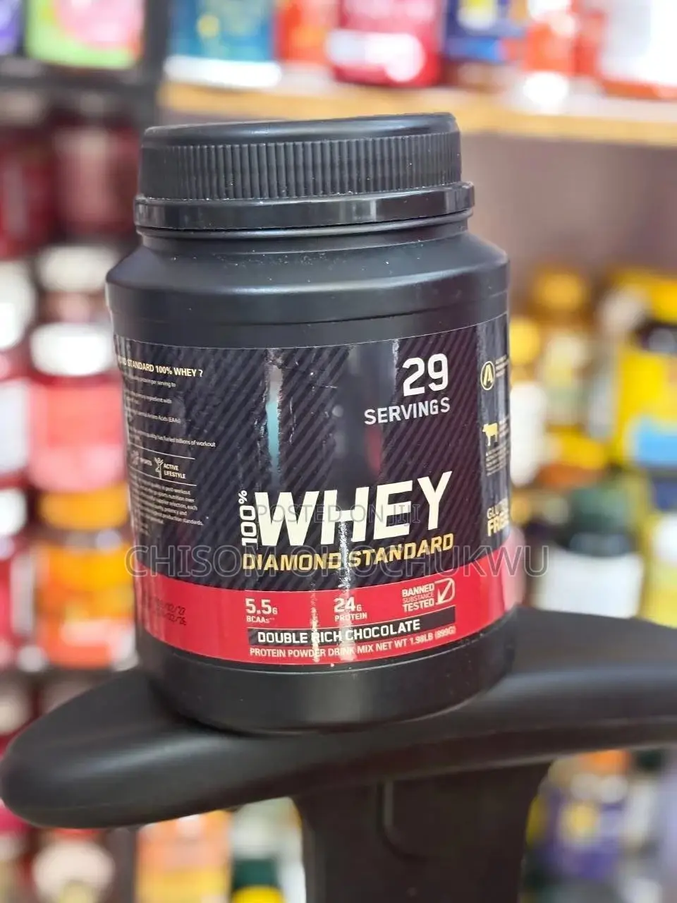 Whey Protein Diamond Standard Chocolate Flavor