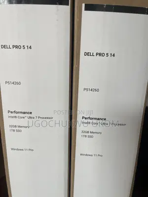 New Laptop Dell 32GB Intel Core Ultra 7 SSD 1T