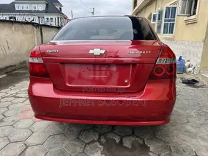 Chevrolet Aveo 1.2 Sedan T250 2011 Red