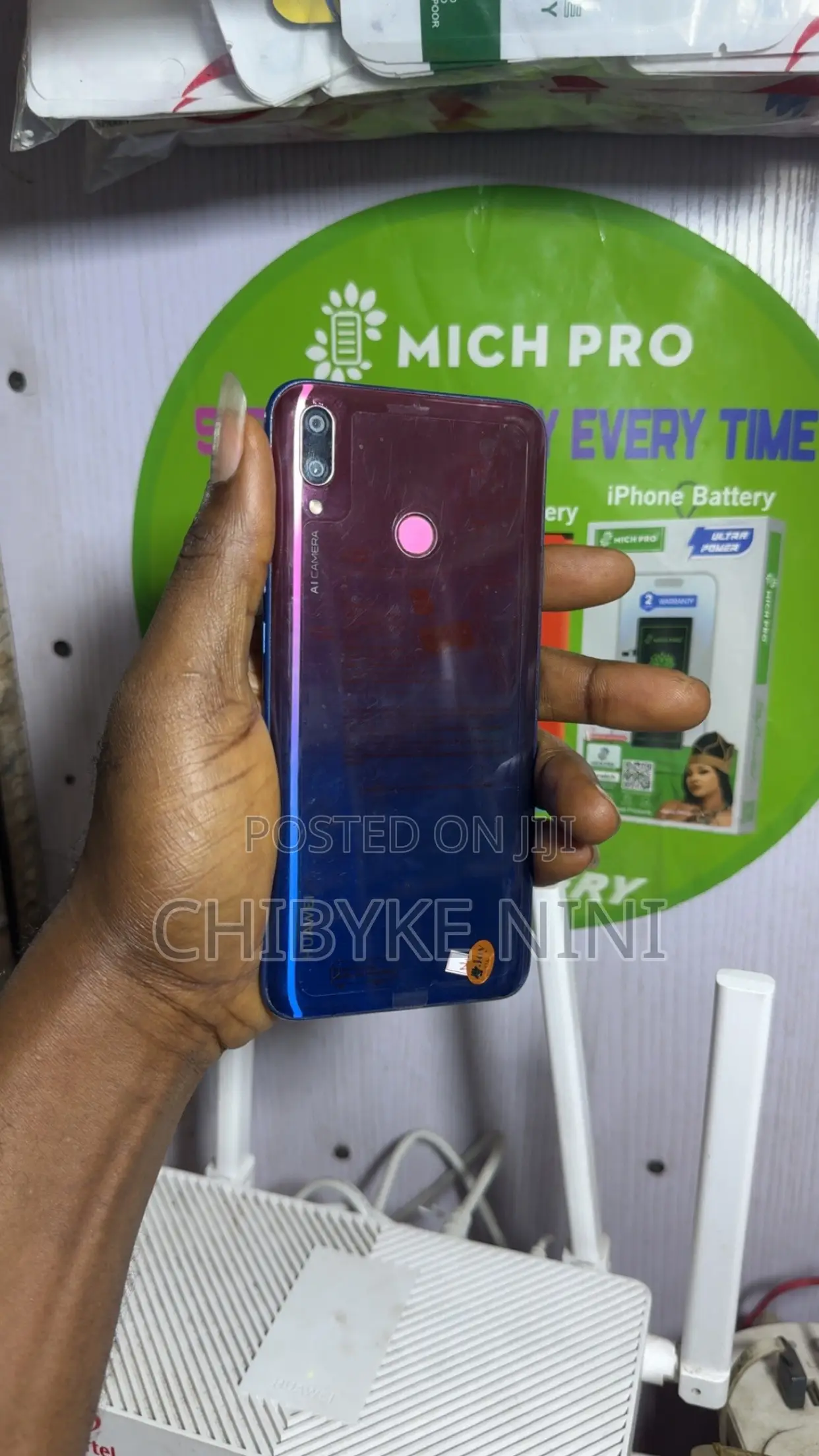 Huawei Y9 2019 Dual SIM 128 GB Blue