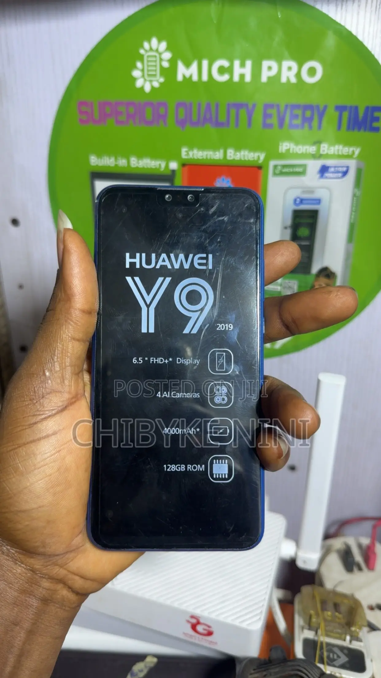 Huawei Y9 2019 Dual SIM 128 GB Blue