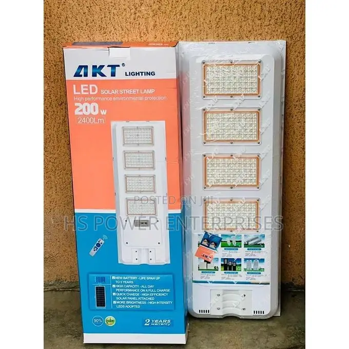 200w Akt Led Solar Street Lamp