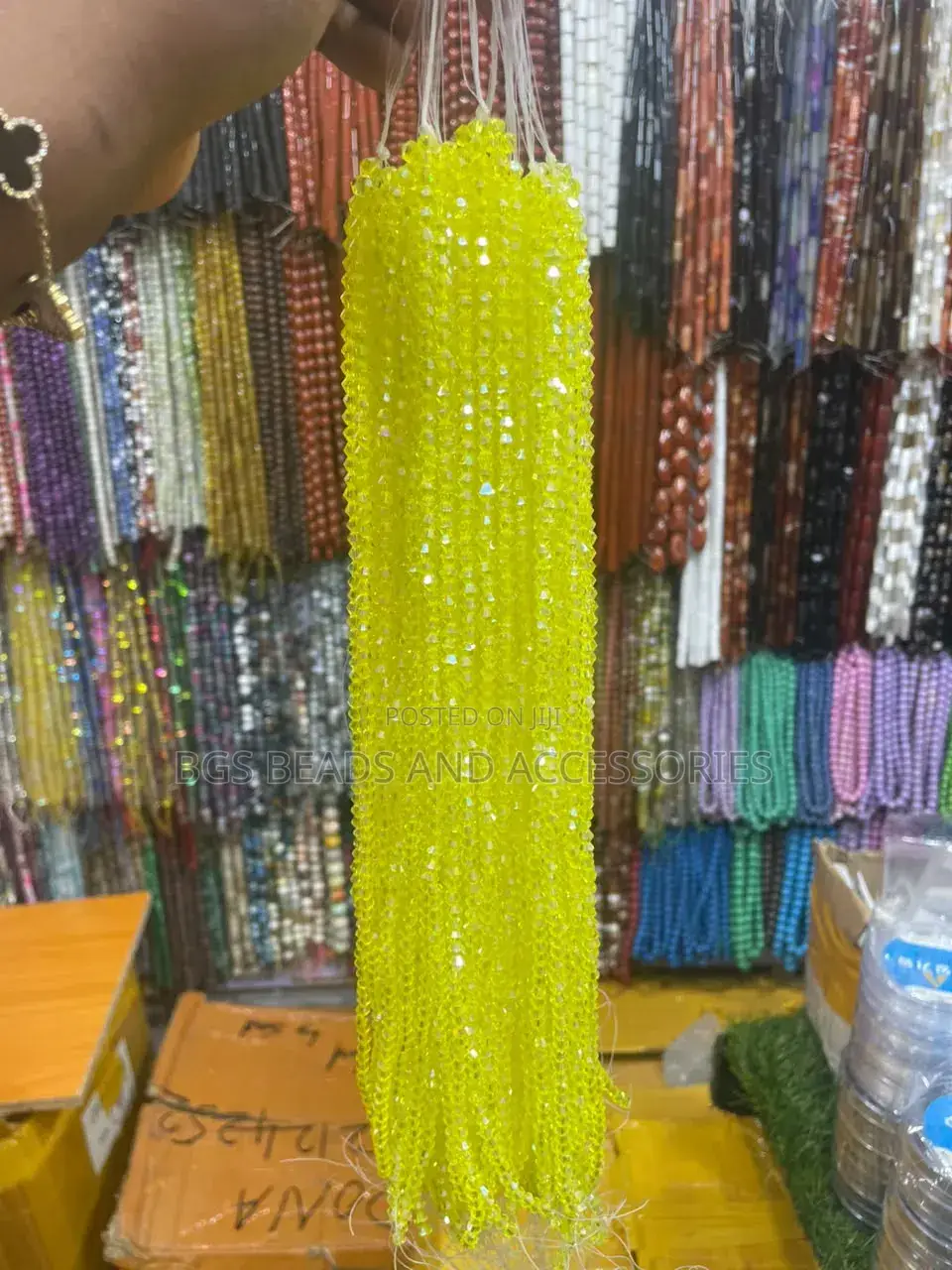 Cone Shape Crystal Beads – Premium Quality Beads