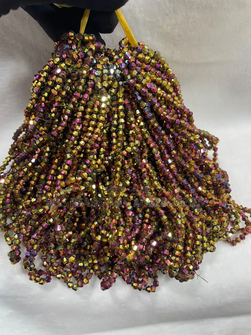 Cone Shape Crystal Beads – Premium Quality Beads