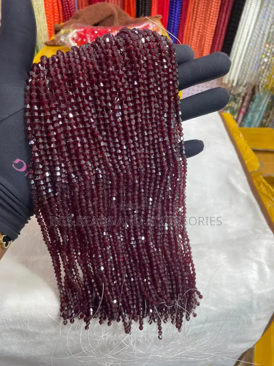 Cone Shape Crystal Beads – Premium Quality Beads