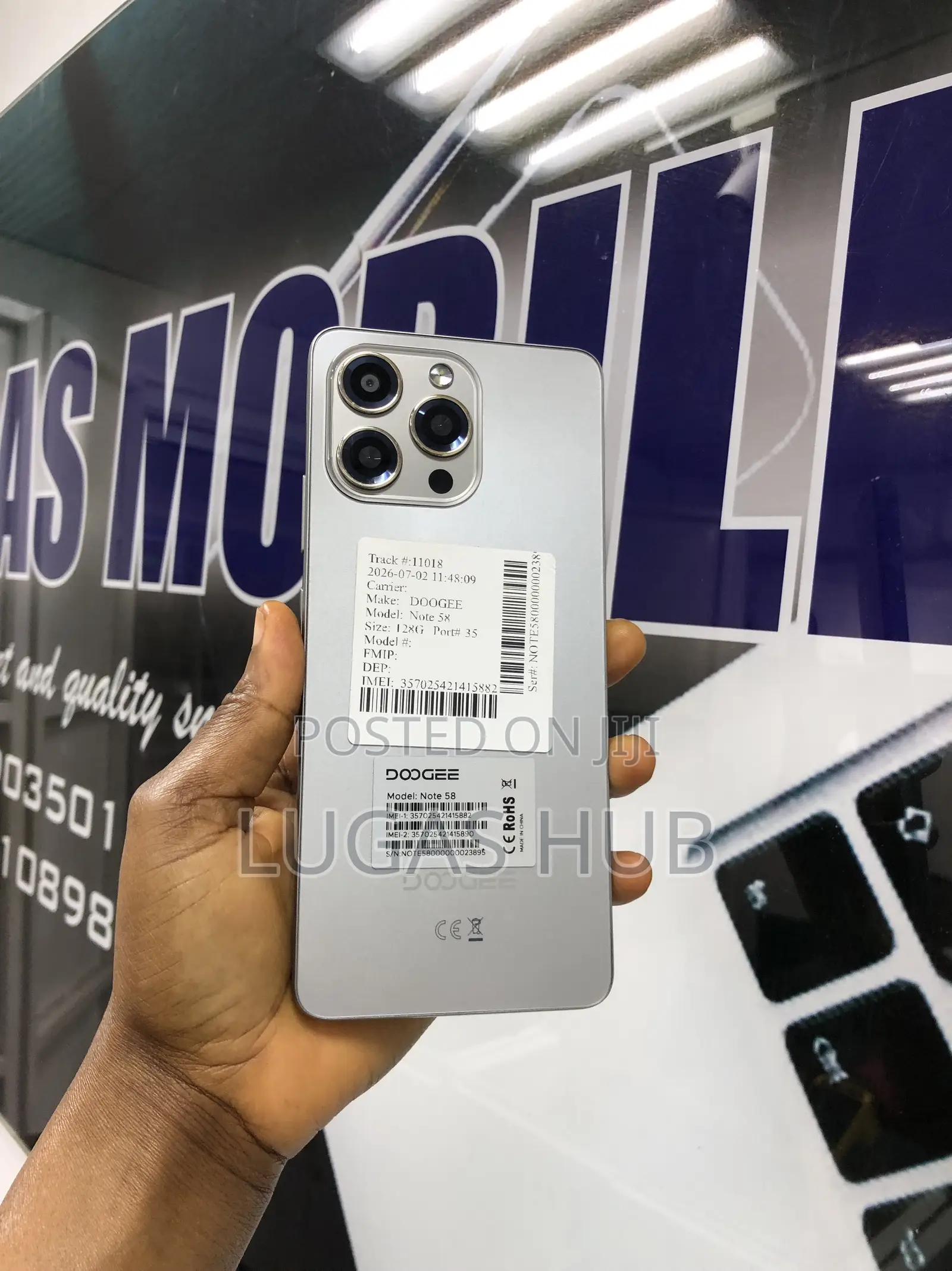 Doogee Note 58 128 GB Gold