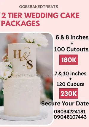 Wedding Cake Prices & Packages