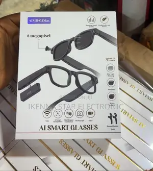 AIMB G1 Max- AI Smart Glasses – 8MP Camera, WiFi, AI Translation
