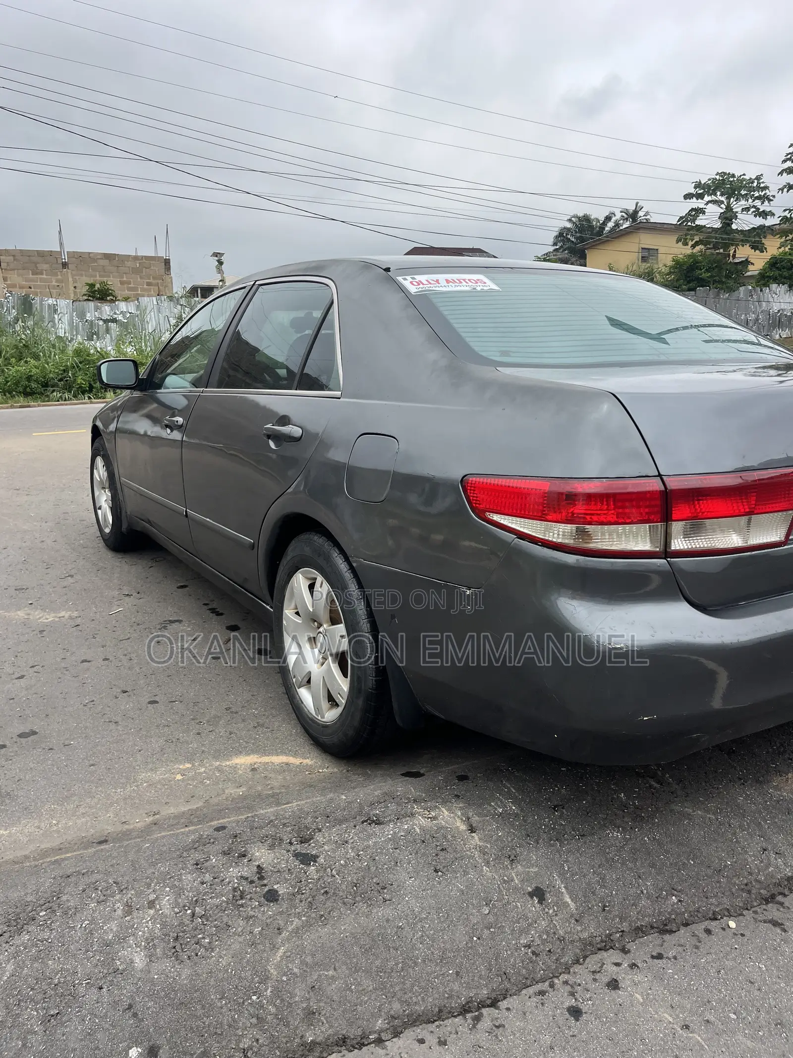 Honda Accord 2.4 Type S Automatic 2004 Gray