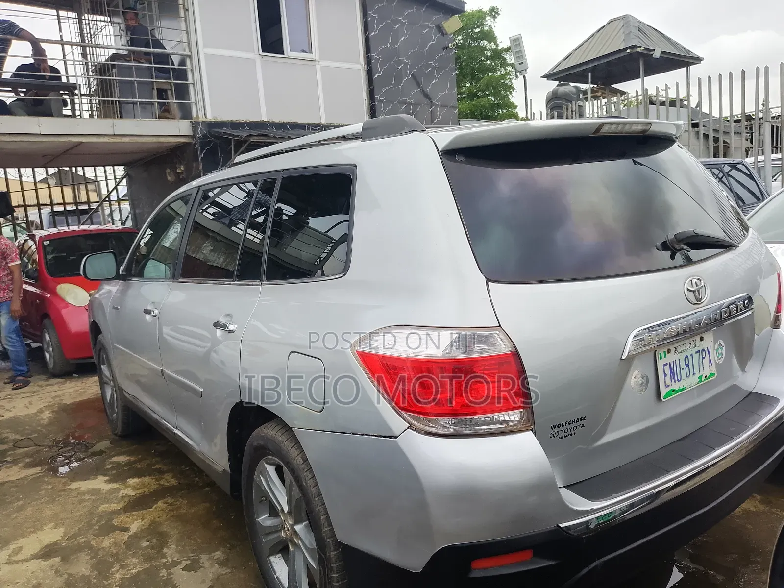 Toyota Highlander Limited 2011 Silver